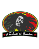 Bordados termocolantes Bob Marley  19X 14CM
